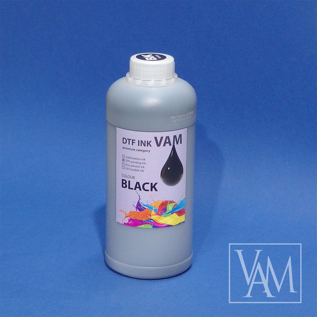 Tinta DTF color negro 1 l.